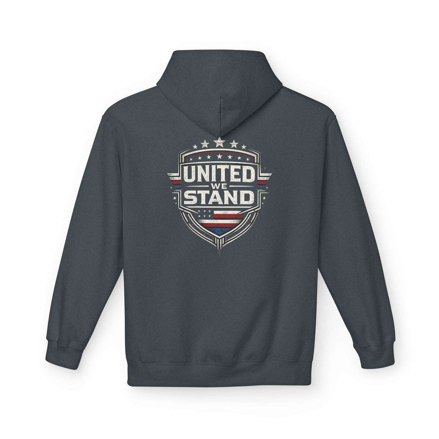 United We Stand Patriotic Hoodie | American Flag Design