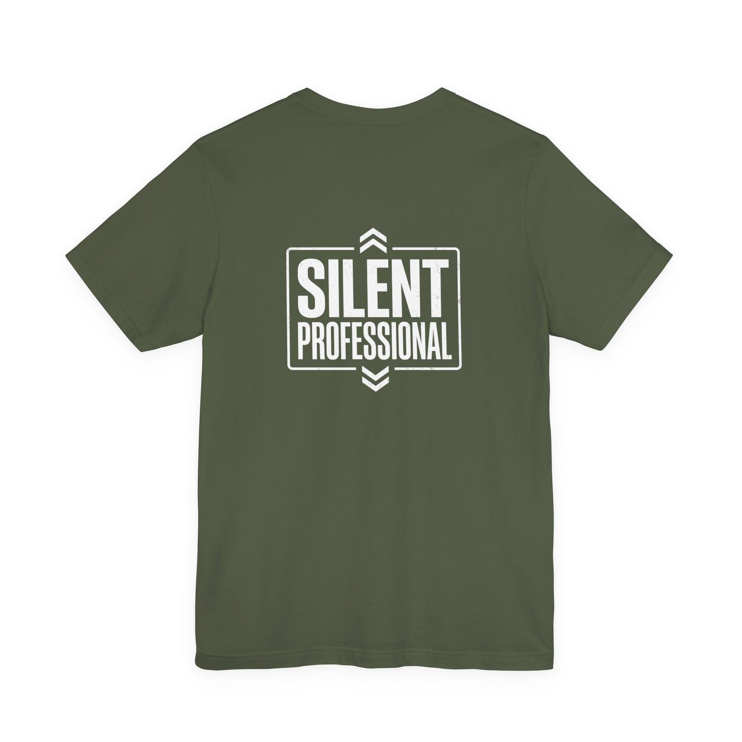 Silent Professional Military Shirt, Minimalist Operator Tee, Tactical Graphic T-Shirt, Veteran Gift, Patriot Apparel