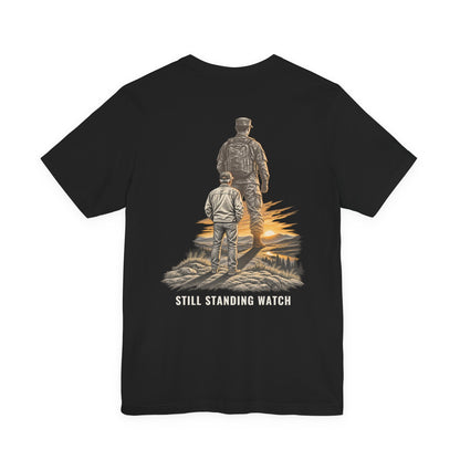 Still Standing Watch Veterans Day T-Shirt | Veteran Support Military Tee
