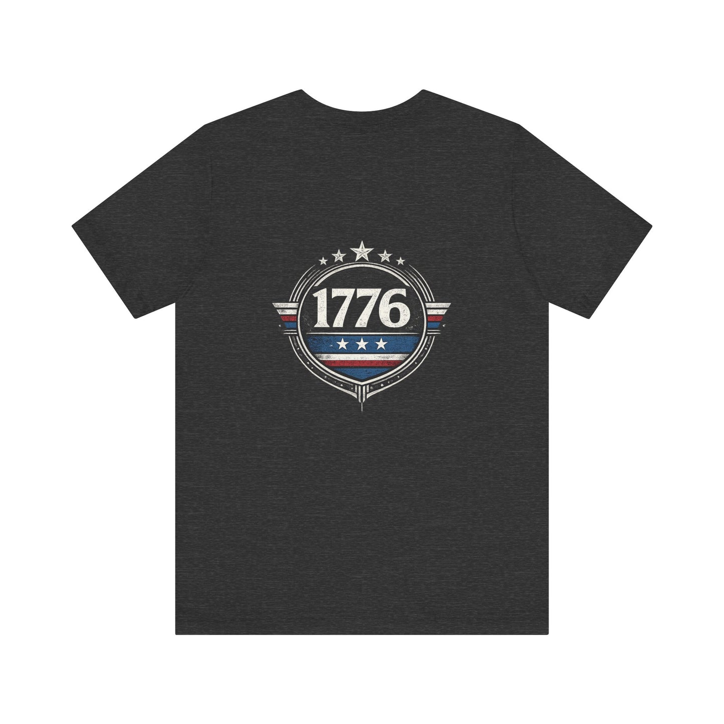 1776 Patriotic T-Shirt, American Flag Graphic T-Shirt, Revolutionary War Apparel