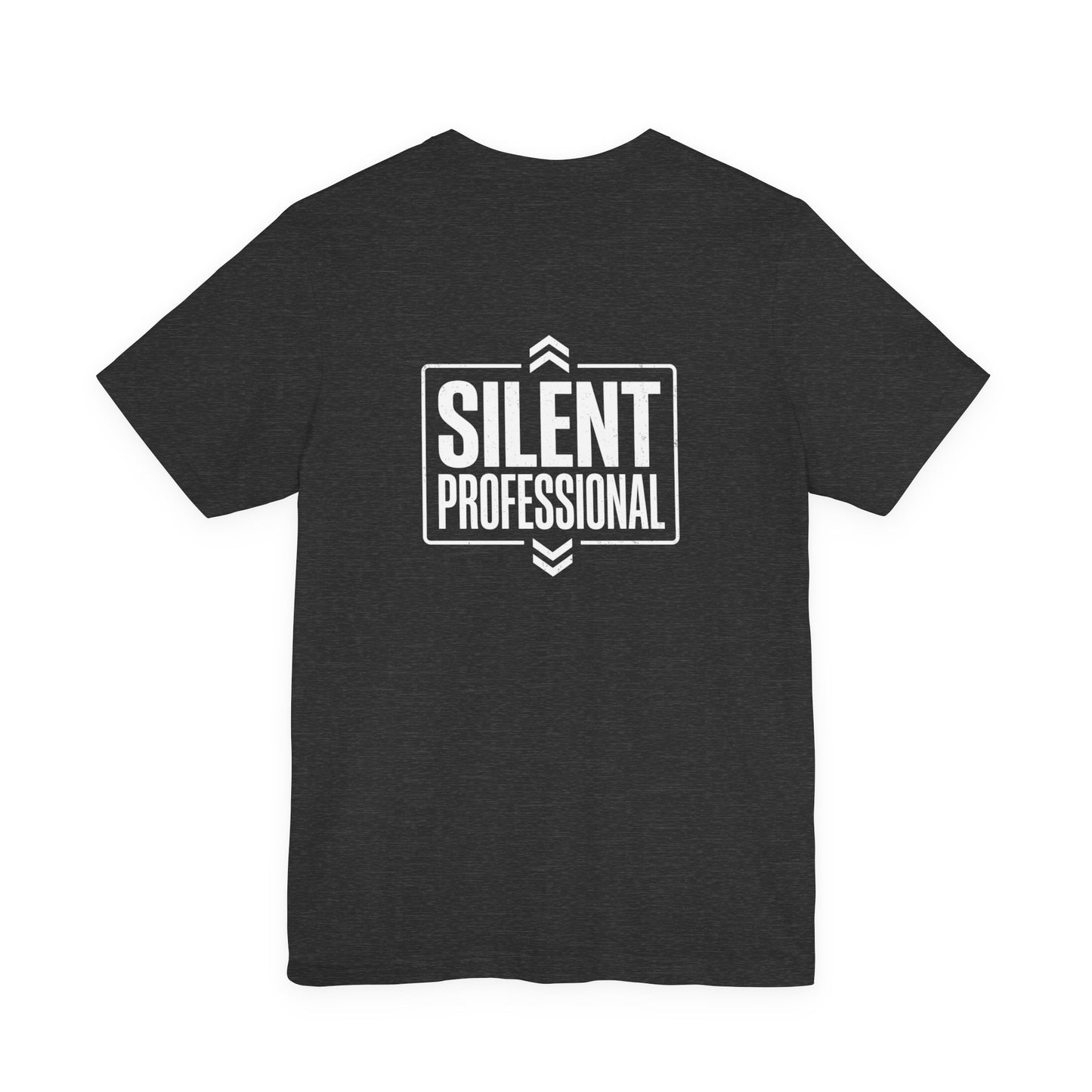 Silent Professional Military Shirt, Minimalist Operator Tee, Tactical Graphic T-Shirt, Veteran Gift, Patriot Apparel