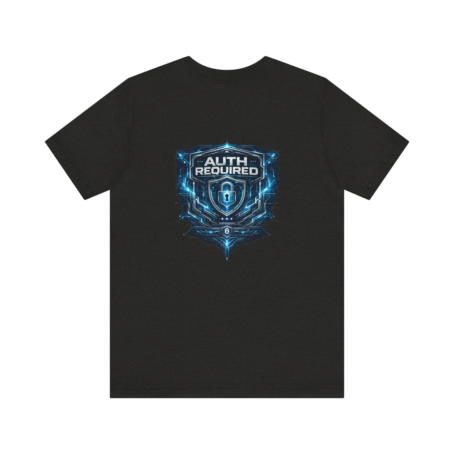 Auth Required T-Shirt, Cyber Security Graphic Tee, Hacker Shirt, Tech Professional Gift, InfoSec Apparel