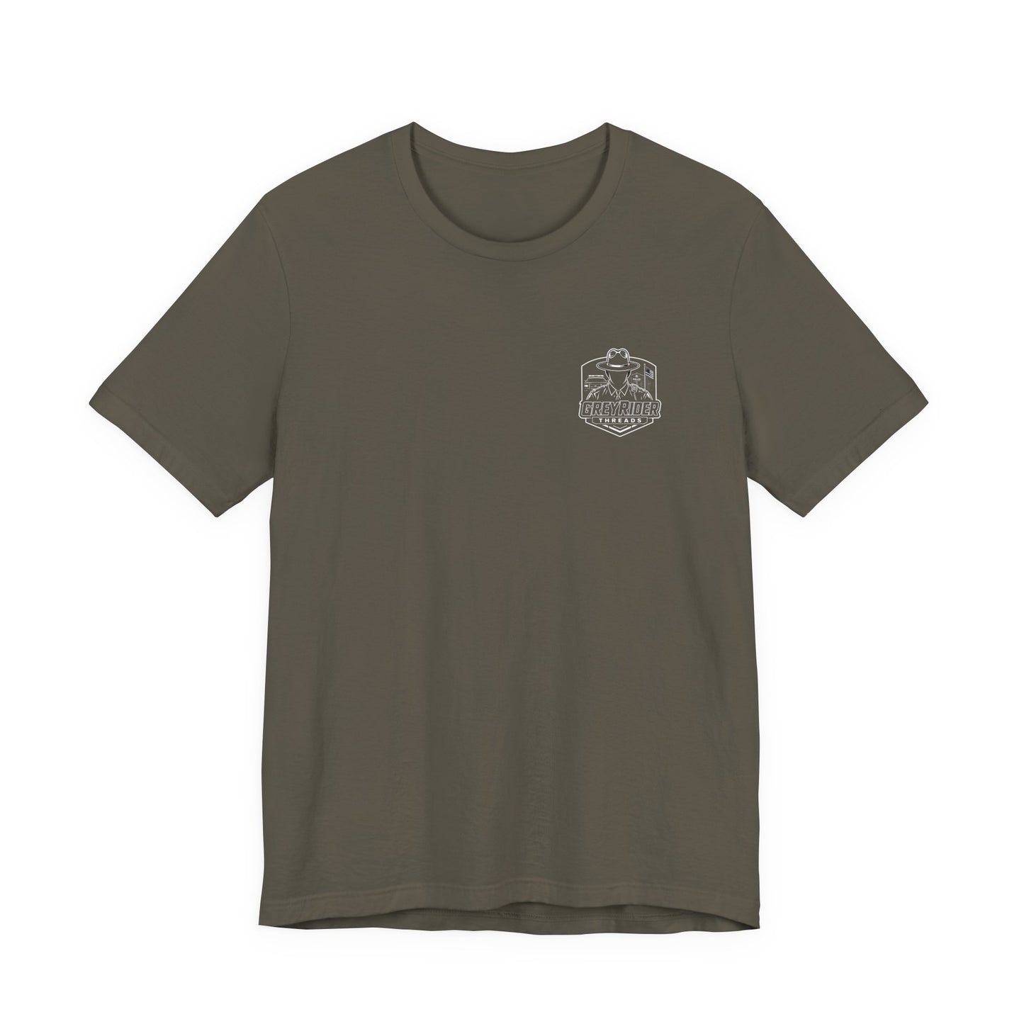 Vintage Police Patrol Car Sunset Tee | Patrol Car Sunset T-Shirt | On Patrol