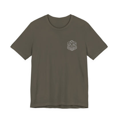 Vintage Police Patrol Car Sunset Tee | Patrol Car Sunset T-Shirt | On Patrol