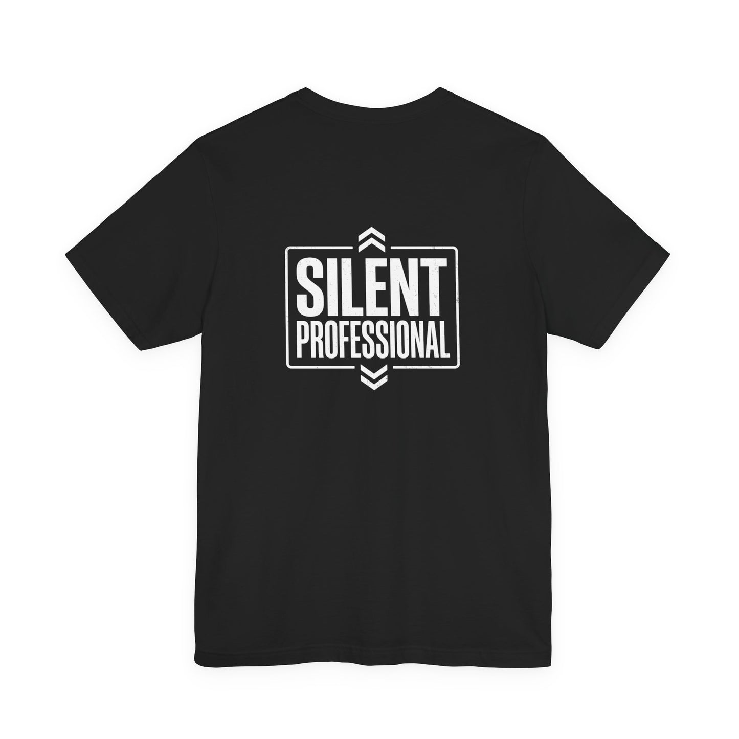 Silent Professional Military Shirt, Minimalist Operator Tee, Tactical Graphic T-Shirt, Veteran Gift, Patriot Apparel