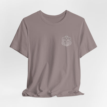 Vintage Police Patrol Car Sunset Tee | Patrol Car Sunset T-Shirt | On Patrol