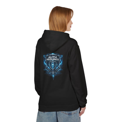 Auth Required Hoodie, Cyber Security Graphic Hoodie, Hacker Shirt, Tech Professional Gift, InfoSec Apparel
