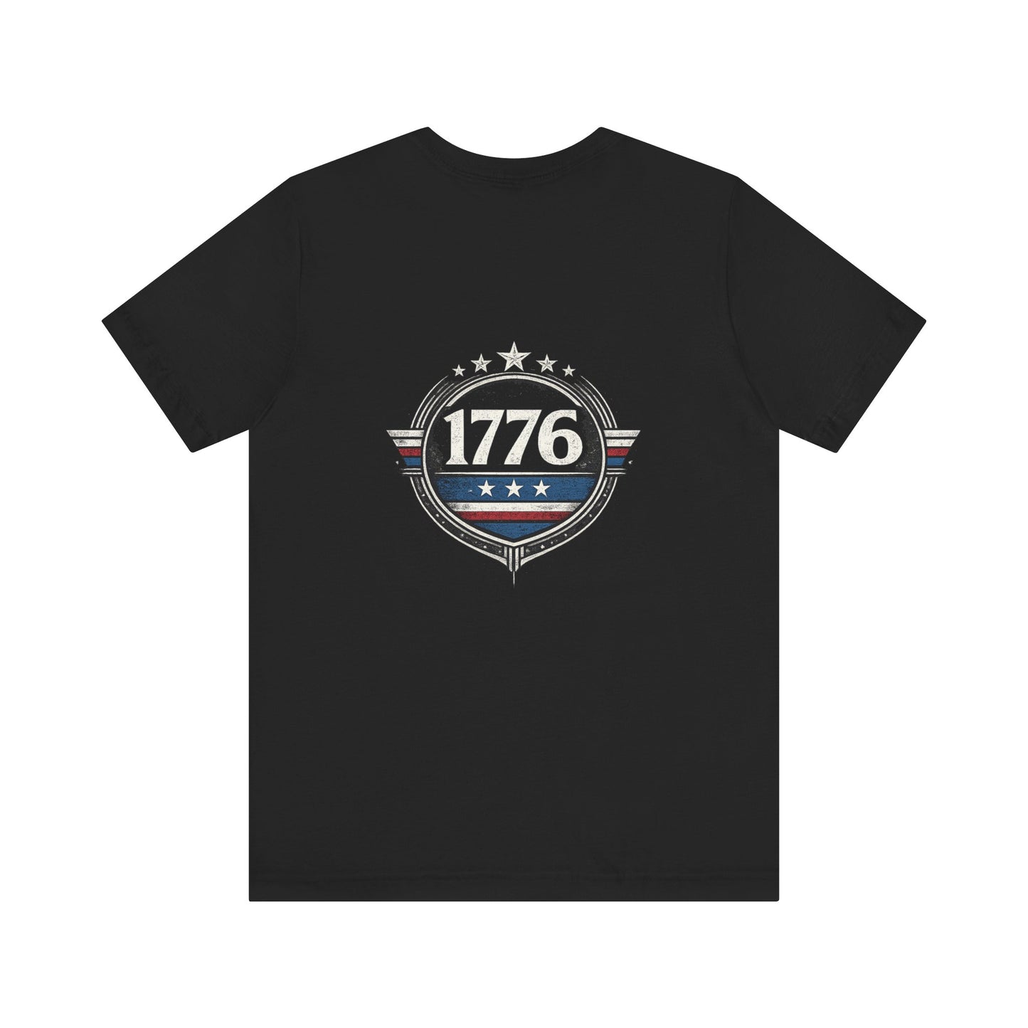 1776 Patriotic T-Shirt, American Flag Graphic T-Shirt, Revolutionary War Apparel