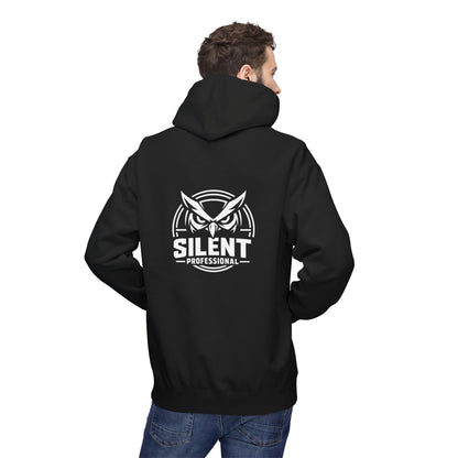 Silent Professional Owl hoodie, Tactical Military Graphic Tee, Minimalist Combat Style