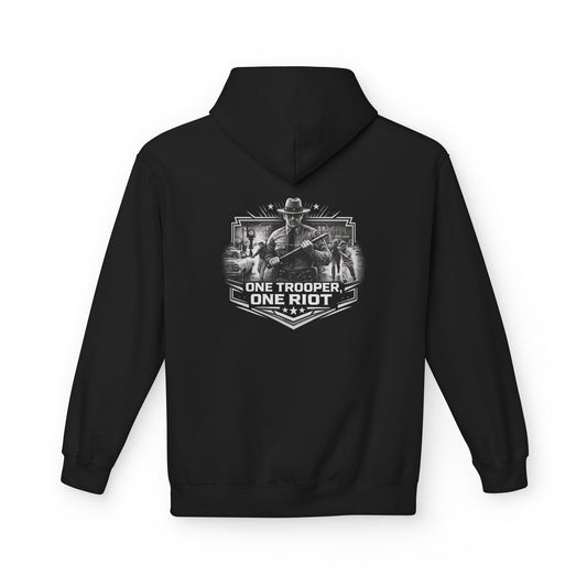 One Trooper One Riot hoodie | Law Enforcement Tactical Emblem