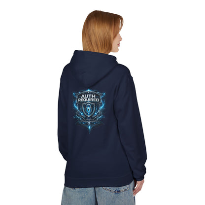 Auth Required Hoodie, Cyber Security Graphic Hoodie, Hacker Shirt, Tech Professional Gift, InfoSec Apparel