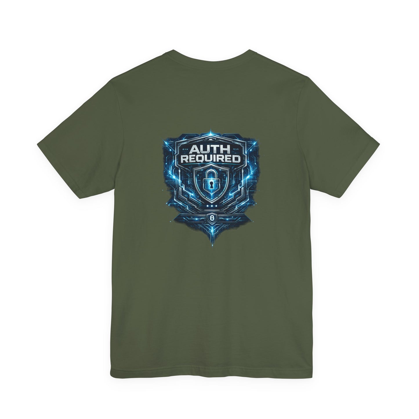 Auth Required T-Shirt, Cyber Security Graphic Tee, Hacker Shirt, Tech Professional Gift, InfoSec Apparel
