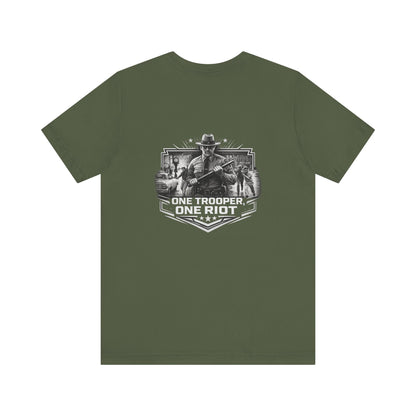 One Trooper One Riot Tee | Law Enforcement Police Design