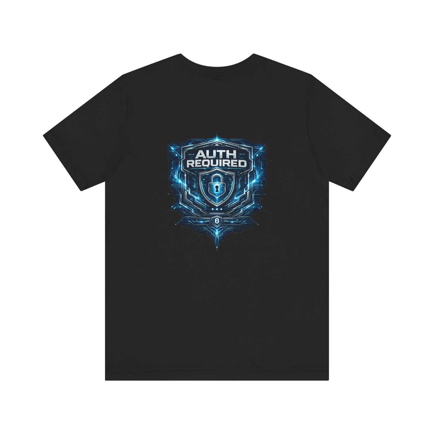 Auth Required T-Shirt, Cyber Security Graphic Tee, Hacker Shirt, Tech Professional Gift, InfoSec Apparel