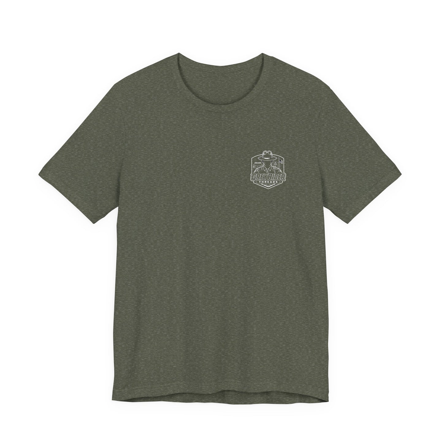 Vintage Police Patrol Car Sunset Tee | Patrol Car Sunset T-Shirt | On Patrol