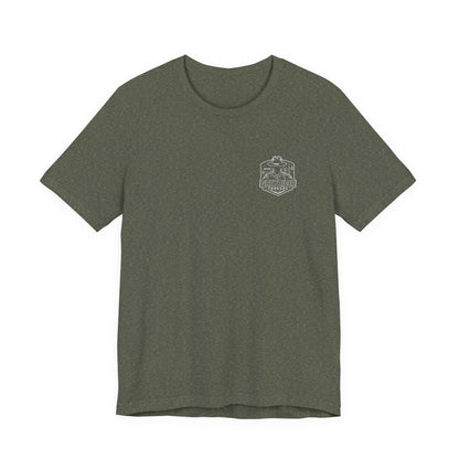 Vintage Police Patrol Car Sunset Tee | Patrol Car Sunset T-Shirt | On Patrol