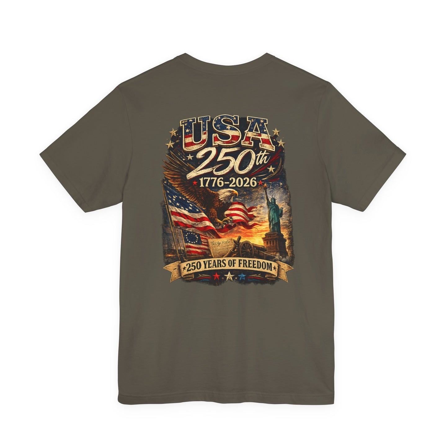 America's 250th Birthday Memorial Day 4th of July T-Shirt