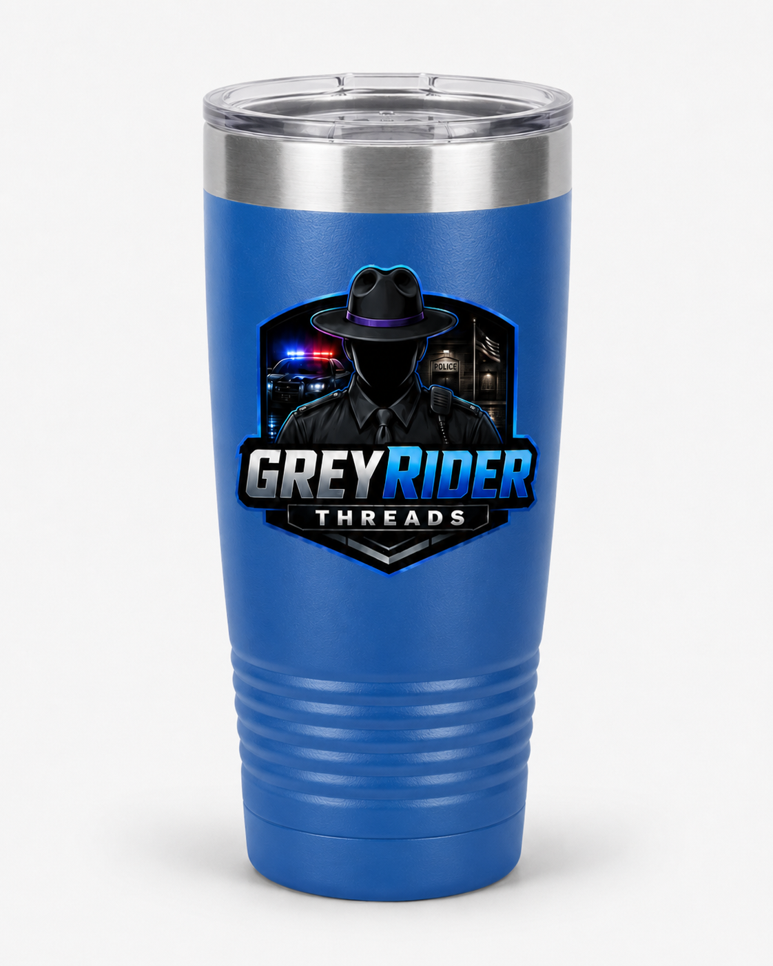 GreyRider Threads 20oz Insulated Tumbler — Logo Travel Mug