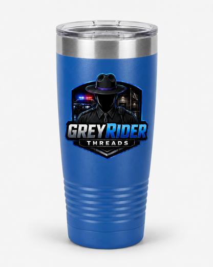 GreyRider Threads 20oz Insulated Tumbler — Logo Travel Mug