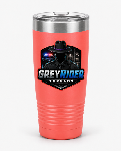 GreyRider Threads 20oz Insulated Tumbler — Logo Travel Mug