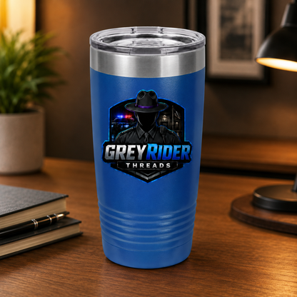 GreyRider Threads 20oz Insulated Tumbler — Logo Travel Mug