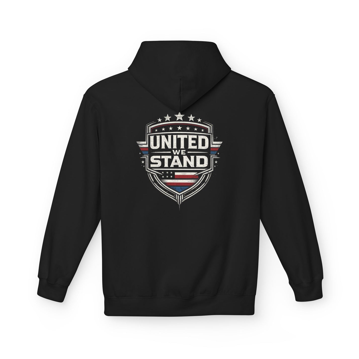United We Stand Patriotic Hoodie | American Flag Design