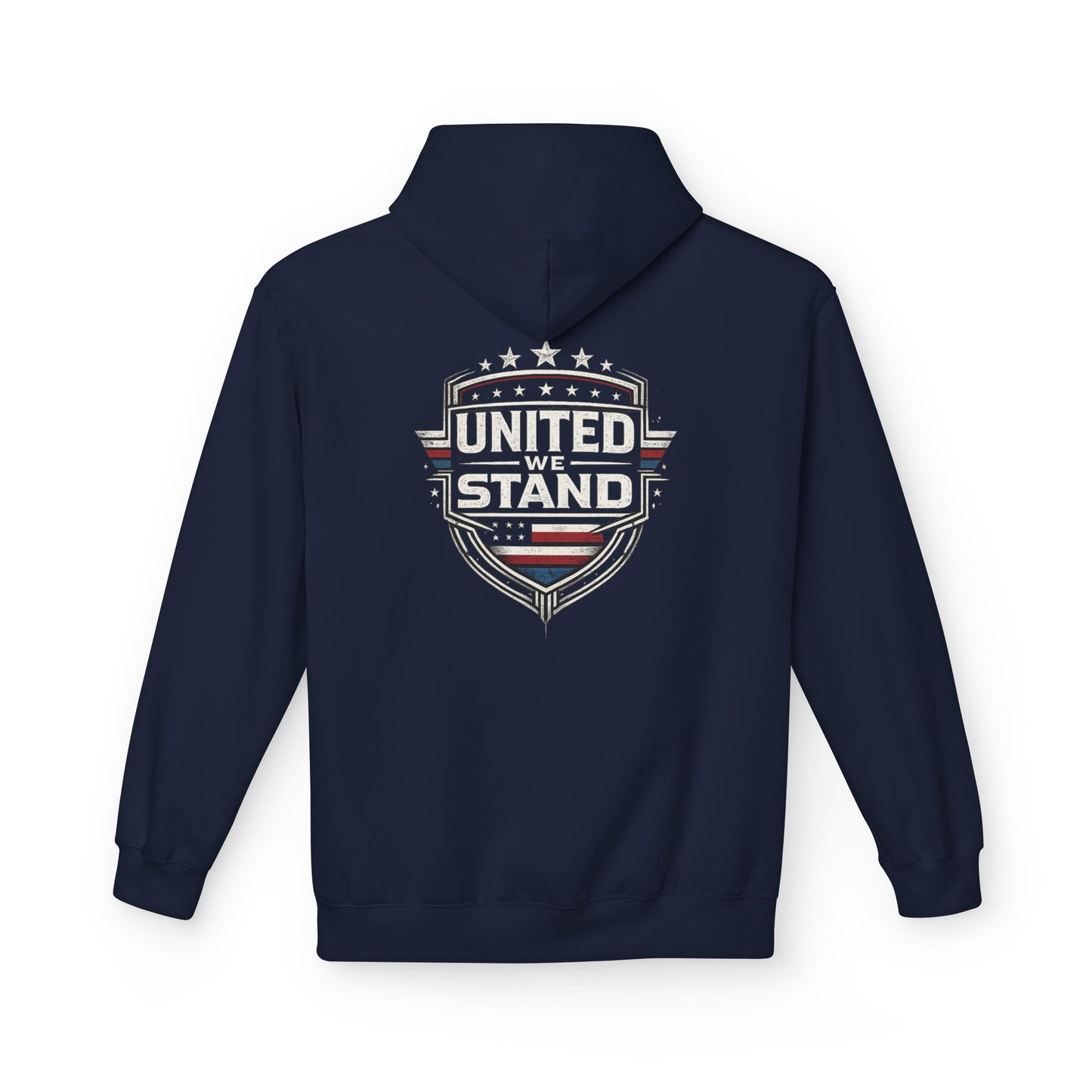 United We Stand Patriotic Hoodie | American Flag Design