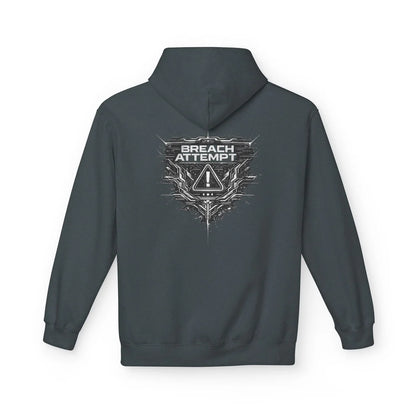 Breach Attempt Cybersecurity Hoodie, Hacker Graphic Sweatshirt, InfoSec Hoodie, Tech Security Apparel, Cyber Gift