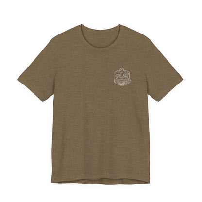 Vintage Police Patrol Car Sunset Tee | Patrol Car Sunset T-Shirt | On Patrol