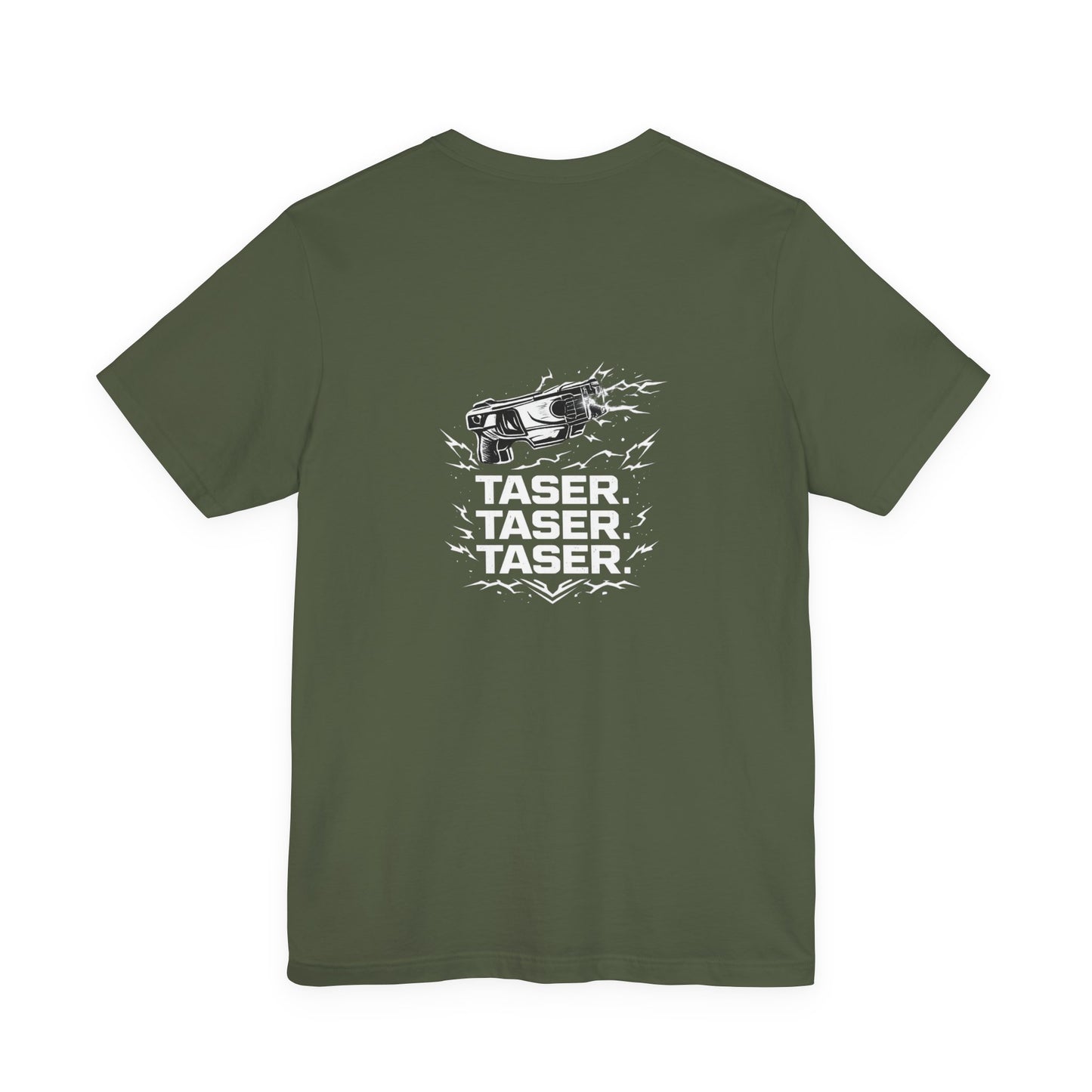 Taser Law Enforcement Graphic T-Shirt, Police Duty Tee, Tactical Support Shirt, First Responder Apparel, Duty Inspired Graphic