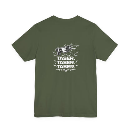 Taser Law Enforcement Graphic T-Shirt, Police Duty Tee, Tactical Support Shirt, First Responder Apparel, Duty Inspired Graphic