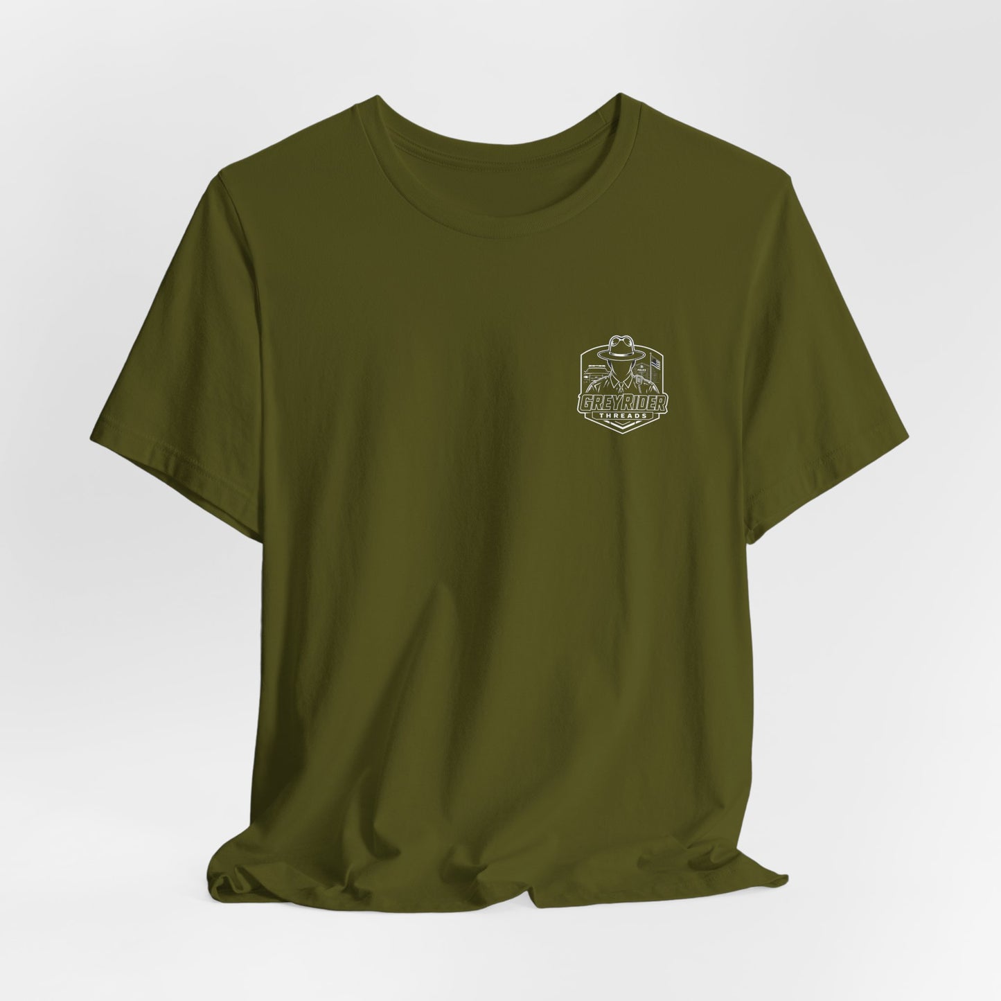 Vintage Police Patrol Car Sunset Tee | Patrol Car Sunset T-Shirt | On Patrol