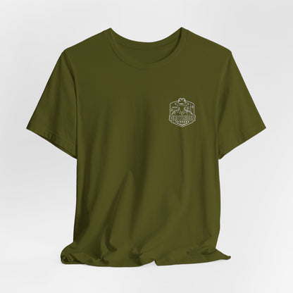 Vintage Police Patrol Car Sunset Tee | Patrol Car Sunset T-Shirt | On Patrol
