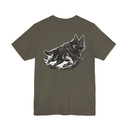 Fur Missile K9 T-Shirt | Military Working Dog Apparel