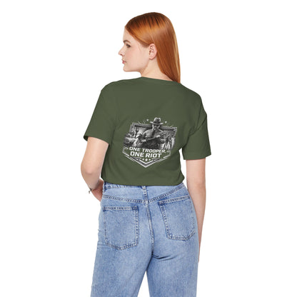 One Trooper One Riot Tee | Law Enforcement Police Design