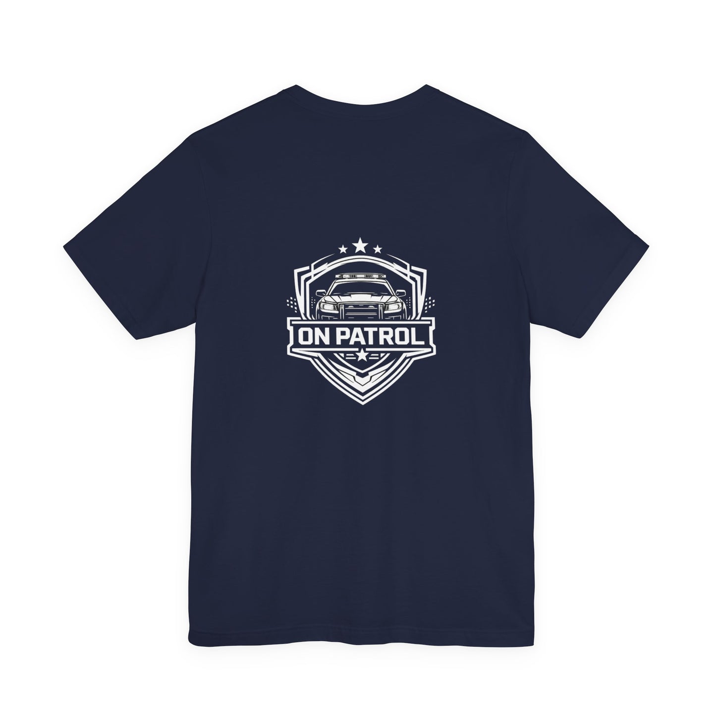On Patrol Police Shirt, Law Enforcement T-Shirt, Patrol Officer Tee, First Responder Gift, Duty Inspired Apparel