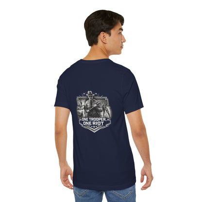 One Trooper One Riot Tee | Law Enforcement Police Design