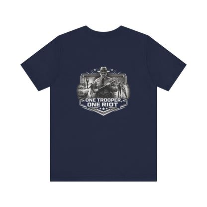 One Trooper One Riot Tee | Law Enforcement Police Design