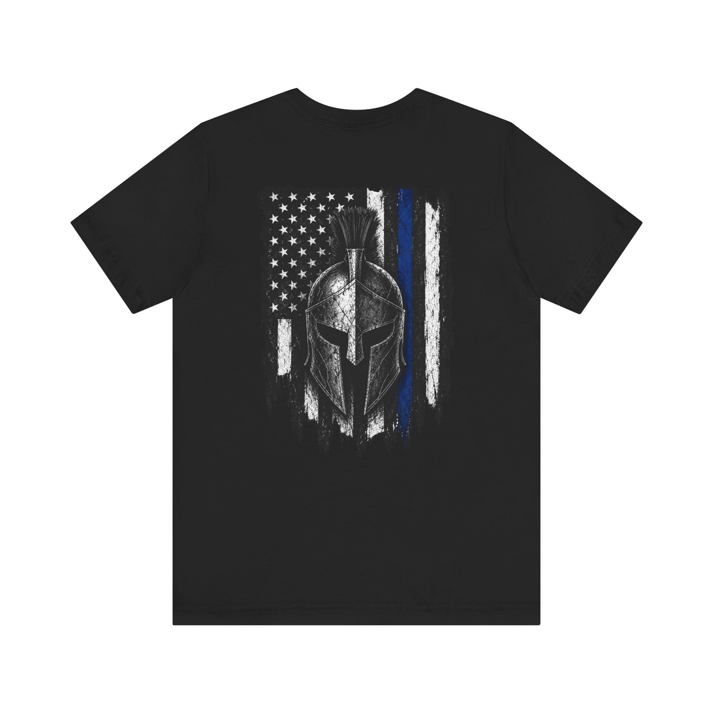 Spartan Thin Blue Line T-Shirt | Police Support