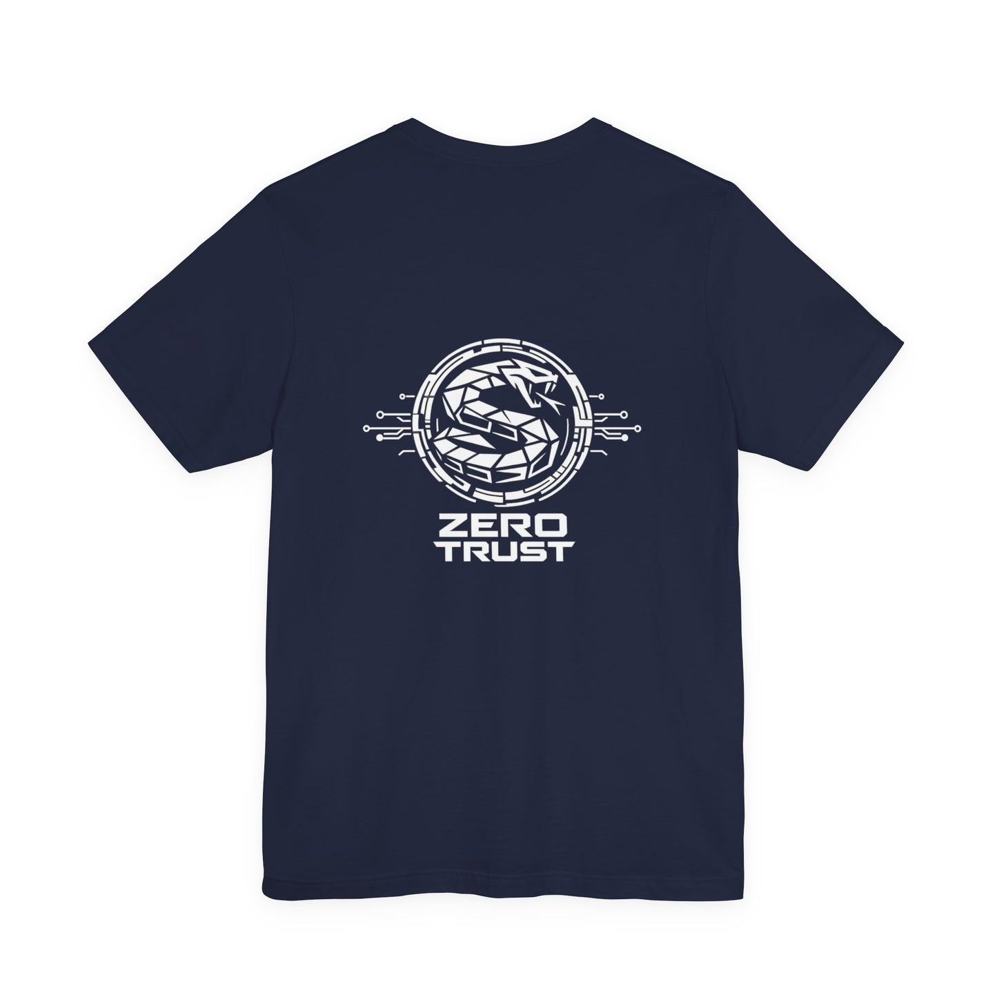 Zero Trust Cybersecurity Shirt, Cyber Snake Shield Tee, Hacker Graphic T-Shirt, InfoSec Gift, Tactical Tech Apparel