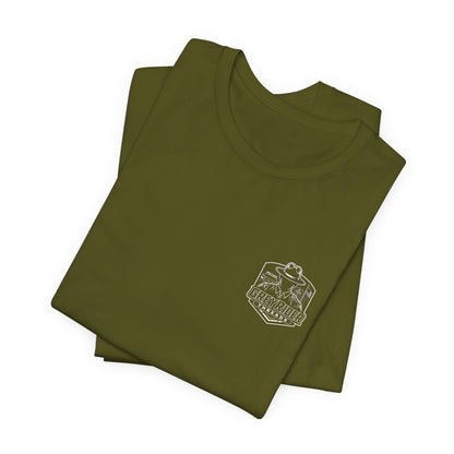 Vintage Police Patrol Car Sunset Tee | Patrol Car Sunset T-Shirt | On Patrol