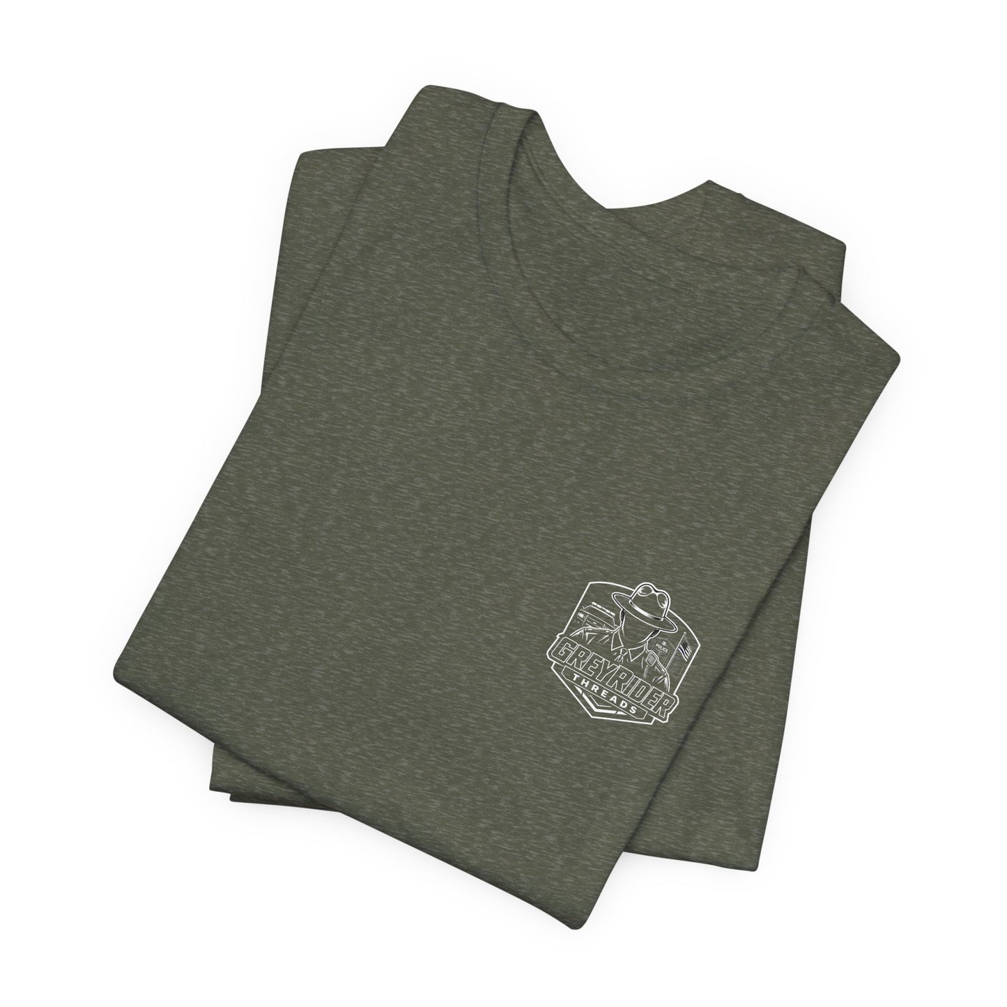 Vintage Police Patrol Car Sunset Tee | Patrol Car Sunset T-Shirt | On Patrol