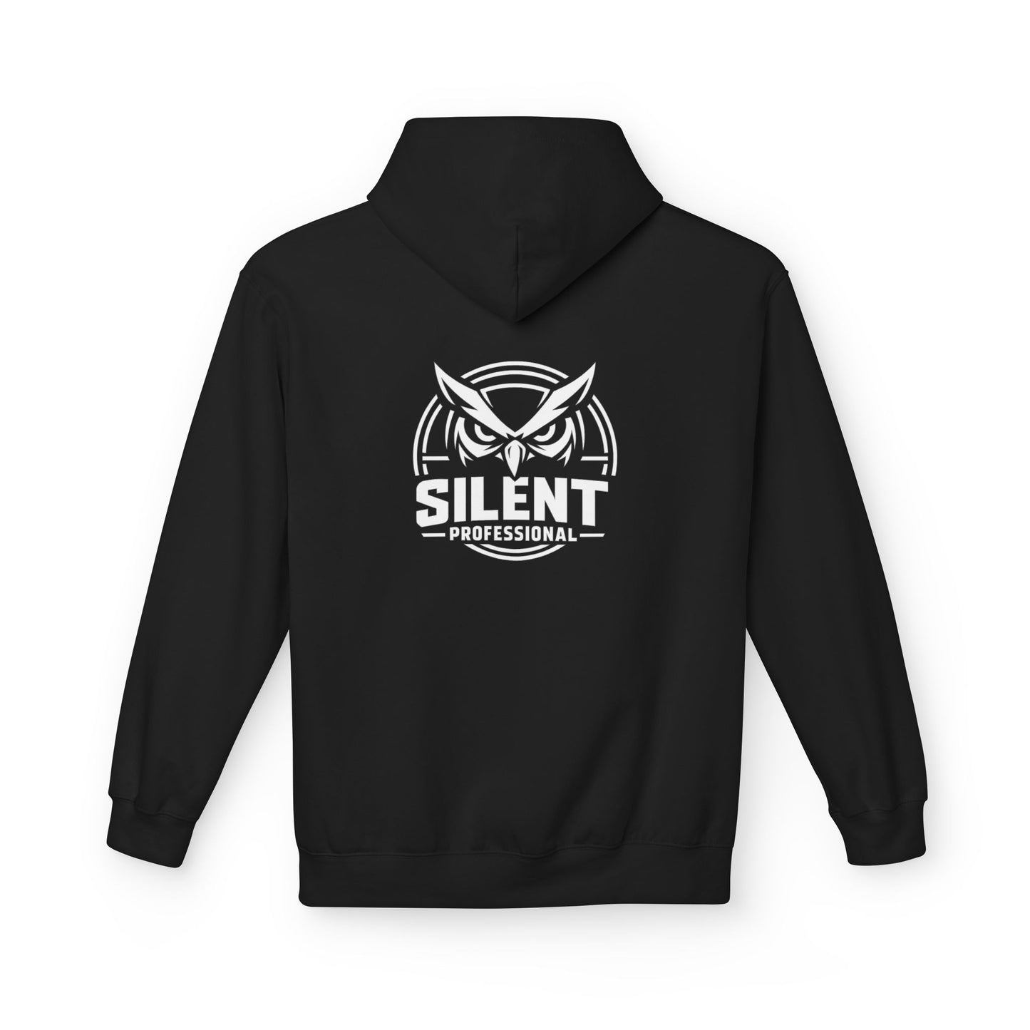 Silent Professional Owl hoodie, Tactical Military Graphic Tee, Minimalist Combat Style