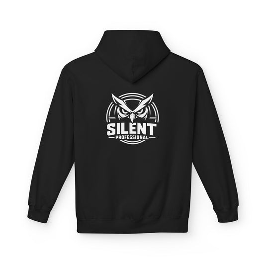 Silent Professional Owl hoodie, Tactical Military Graphic Tee, Minimalist Combat Style