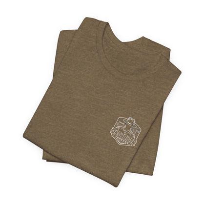 Vintage Police Patrol Car Sunset Tee | Patrol Car Sunset T-Shirt | On Patrol