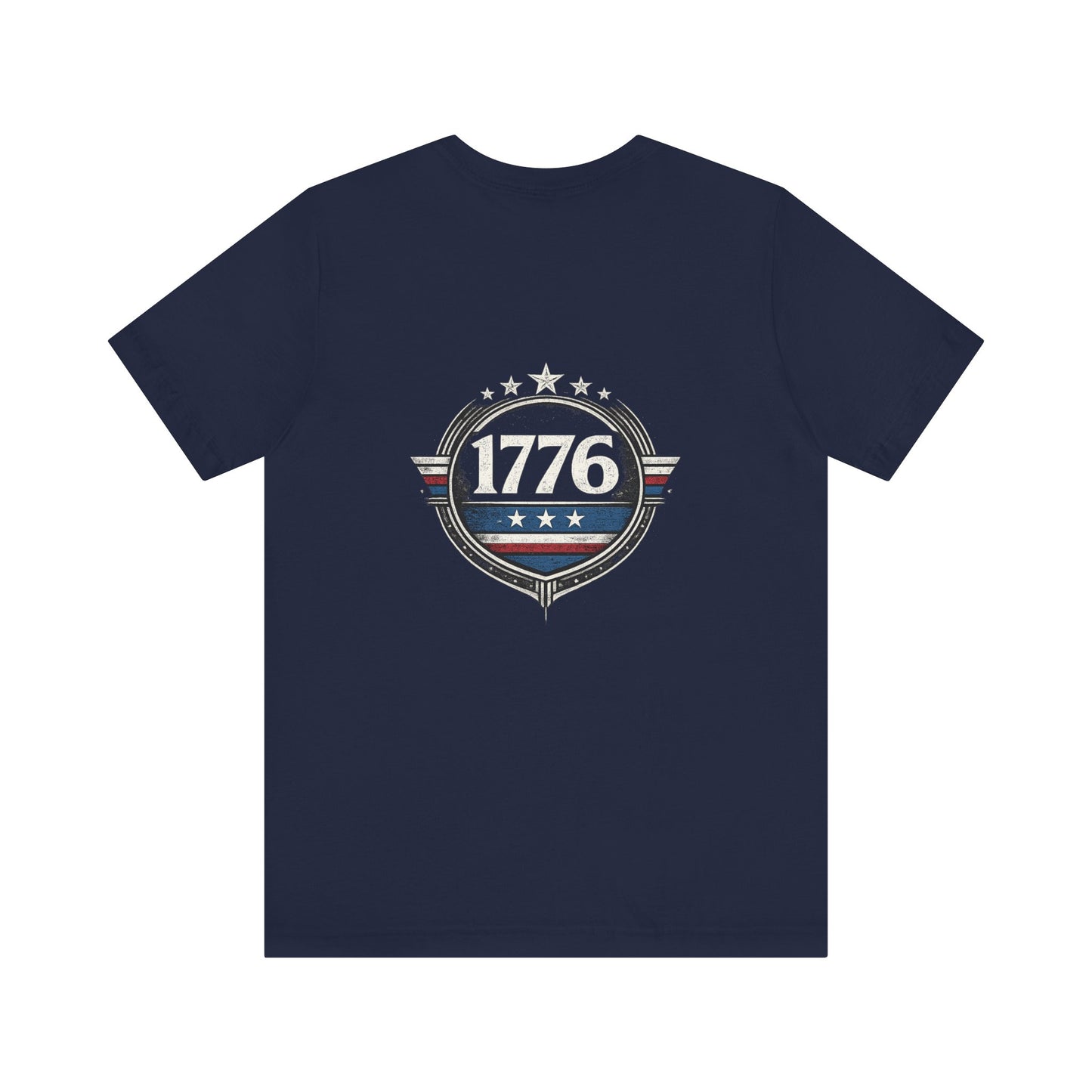 1776 Patriotic T-Shirt, American Flag Graphic T-Shirt, Revolutionary War Apparel