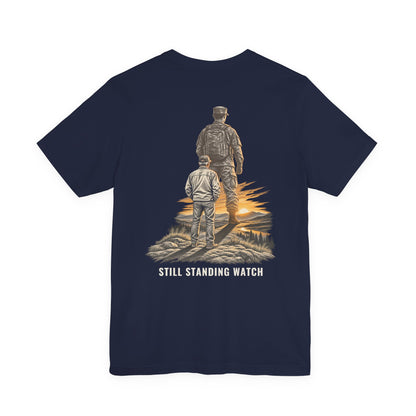 Still Standing Watch Veterans Day T-Shirt | Veteran Support Military Tee