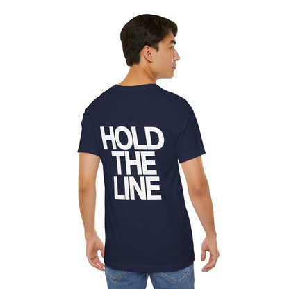 Hold the Line, Patriotic Graphic Tee, Minimalist American T-Shirt, Freedom Apparel, Veteran Support Gift