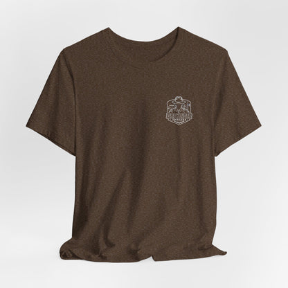 Vintage Police Patrol Car Sunset Tee | Patrol Car Sunset T-Shirt | On Patrol