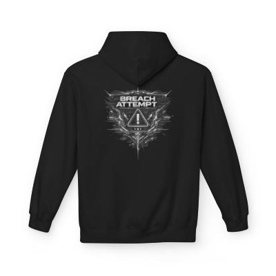 Breach Attempt Cybersecurity Hoodie, Hacker Graphic Sweatshirt, InfoSec Hoodie, Tech Security Apparel, Cyber Gift
